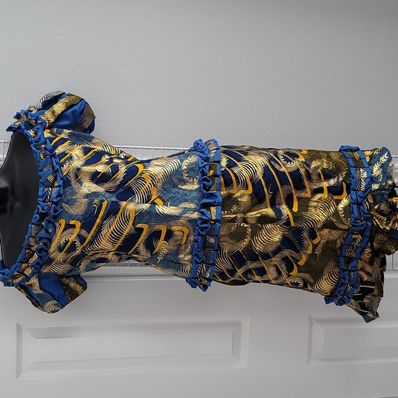 Ankara custom design two piece skirt set